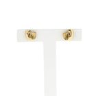 Image 1 of Gold stud earrings with diamond; 0.01 ct.