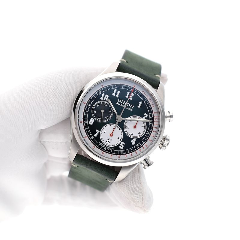 Image 7 of Union Glashütte Belisar D009.427.16.092.00; Chronograph men's watch