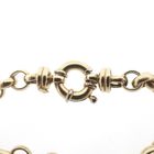 Image 4 of Gold jasseron link bracelet | 22 cm