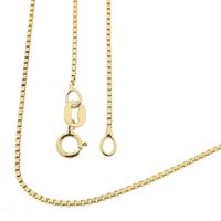 Golden Venetian link chain | 50 cm