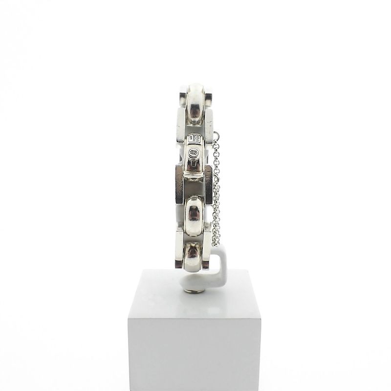 Image 3 of Silver Buddha to Buddha bracelet; Batul | 19 cm