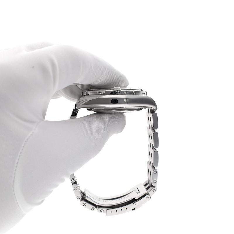 Image 6 of Breitling Chronomat Evolution 'White' A13356; Chronograph men's watch