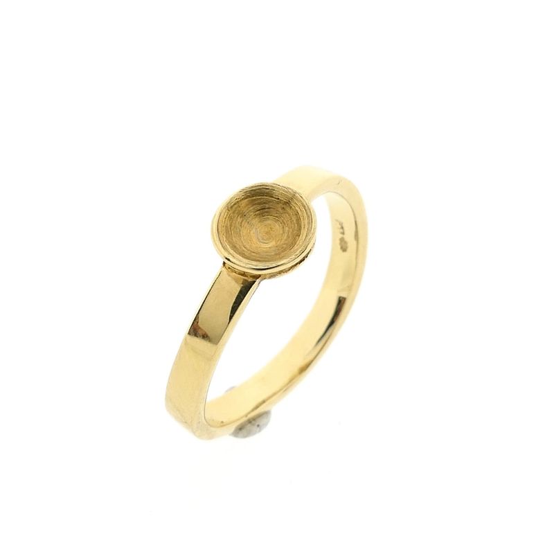 Image 1 of Gold Abstract Fantasy Ring