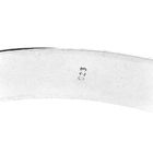 Image 5 of Silver cable-knit bracelet | Ø 67 mm