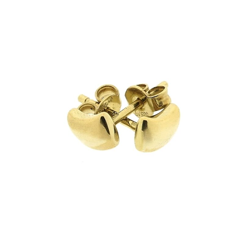 Image 12 of Golden subtle stud earrings