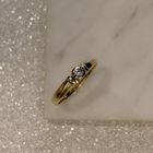 Image 7 of Gold solitaire ring with diamond | 0.08 ct.