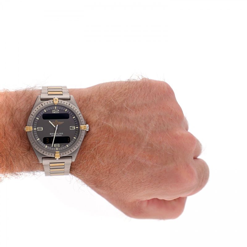 Image 16 of Breitling Aerospace F56059 / 80360; Men's Watch (Full Set '94)