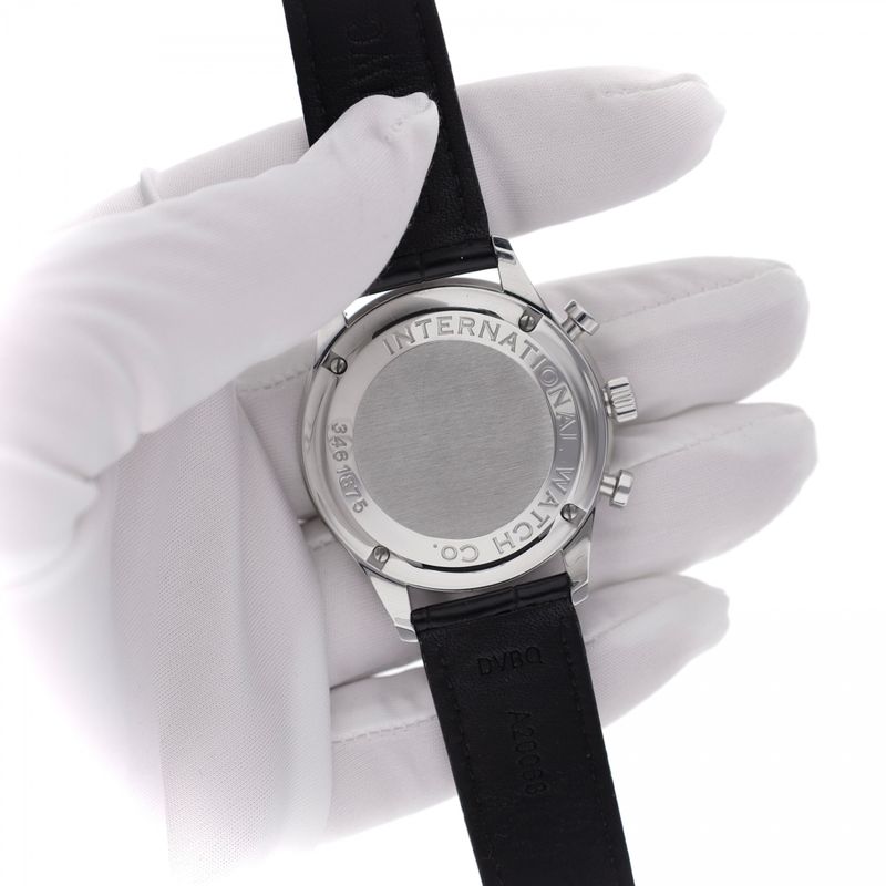 Image 11 of IWC Portuguese Chronograph 'Ivory' IW371401; Automatic Men's Watch