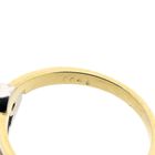 Image 7 of Bicolor Gold Ring; Diamond 0.04 ct.; 14 Carat; Size 17.5