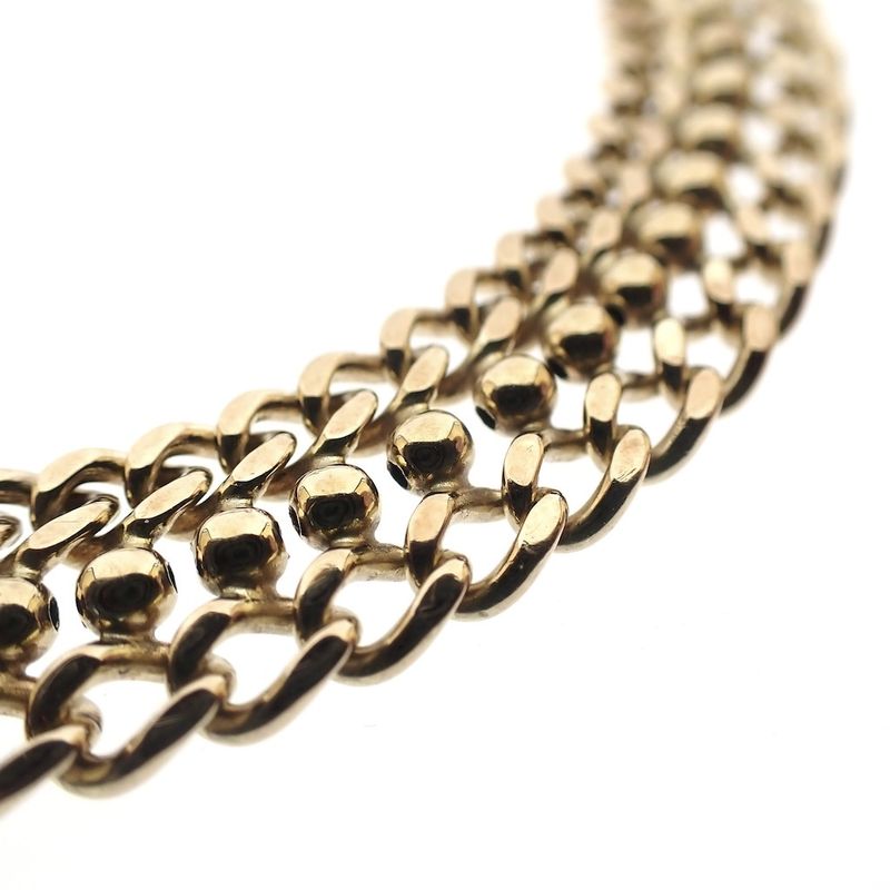 Image 4 of 8-karat fantasy link bracelet | 22 cm