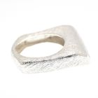 Image 3 of Silver fantasy ring, square model