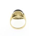 Image 4 of Gold ring with onyx