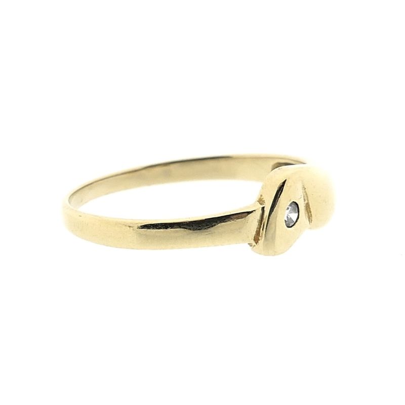 Image 5 of Gold fantasy ring with zirconia