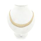 Image 1 of Tricolor Gold Panther Link Necklace
