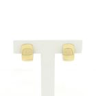 Image 2 of Quinn bicolor gold hoop earrings; Ø 14.0 mm