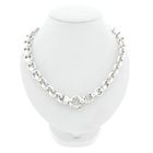 Image 1 of Silver robust jasseron link chain | 44 cm