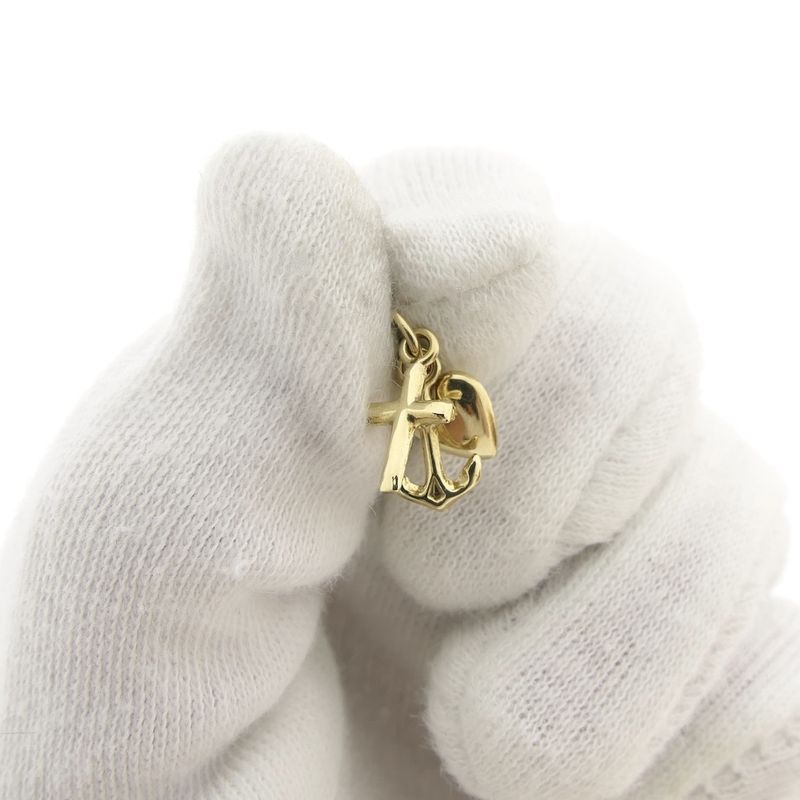 Image 5 of Gold pendant; Faith, hope, and love