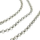 Image 3 of Silver long jasseron necklace | 70.5 cm