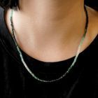 Image 9 of 9 carat emerald bead necklace
