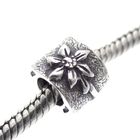 Image 2 of Pandora charm; Silver; Sunflower