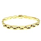 Image 1 of Gold unique link bracelet | 19.5 cm