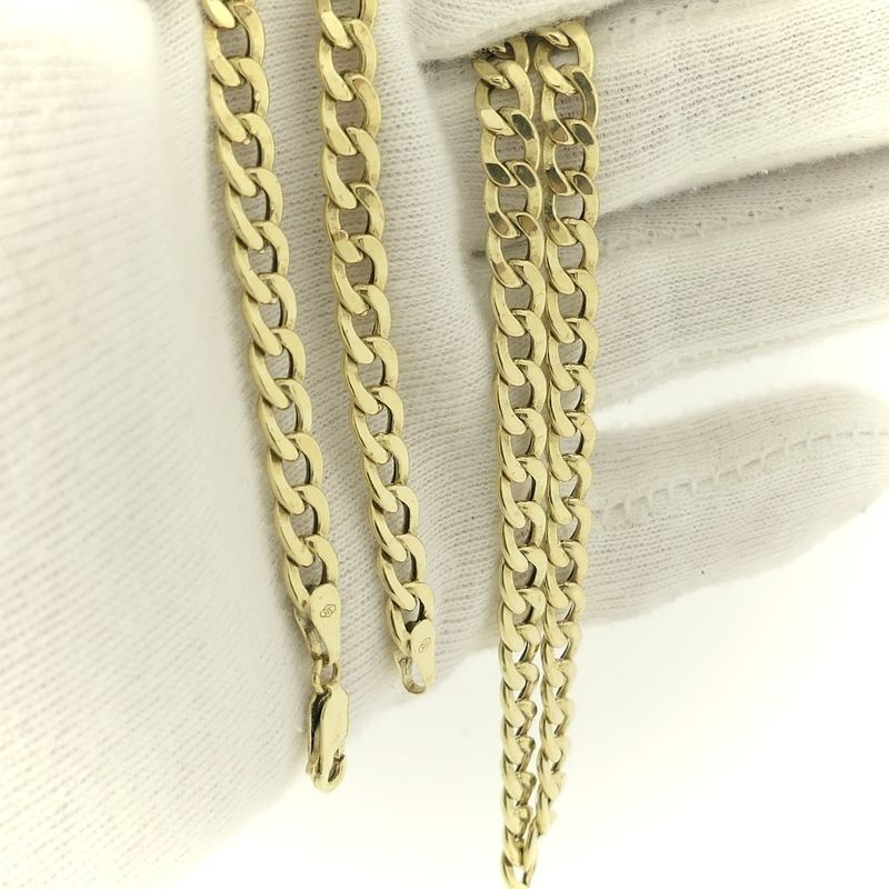 Image 8 of Gold robust gourmet link chain