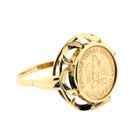 Image 6 of Golden Dos Pesos Ring 1945 (Mexico)