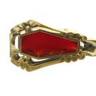 Image 12 of Vintage gold pendant with carnelian