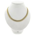 Afbeelding 1 van Gouden dubbele gourmetschakel ketting