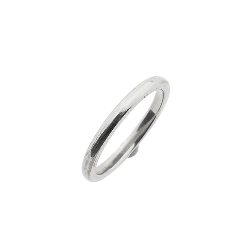 Image 1 of White gold sliding ring; Diamonde