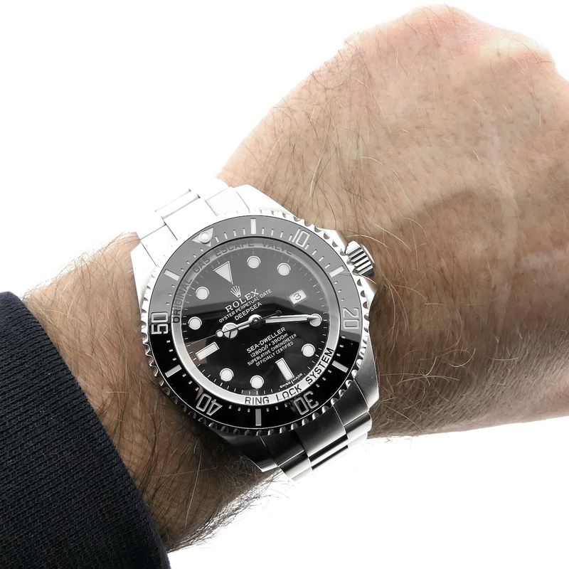 Image 28 of Rolex Sea-Dweller Deepsea 116660; Automatic men's diving watch in full set