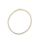 Image 3 of Gold twisted link bracelet | 20 cm