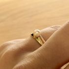 Image 7 of 8 carat ring with pearl
