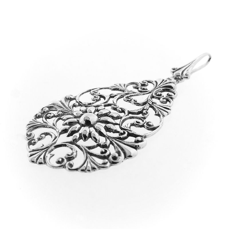 Image 4 of Antique silver pendant | Art Nouveau