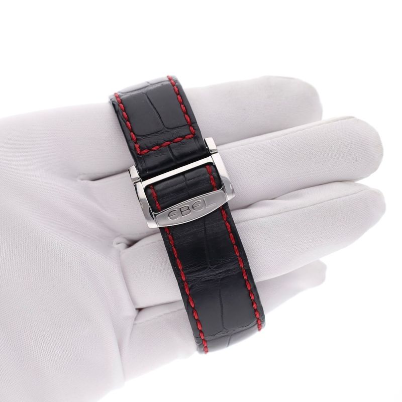 Image 15 of Ebel 1911 BTR Chronograph E9137L73; Automatic Watch