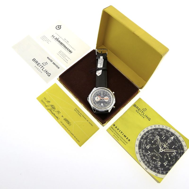 Image 12 of Breitling Navitimer Chrono-Matic 1806; Vintage men's watch