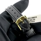 Image 9 of Movado Museum Classic; Gold-plated women's watch with black 'Mother of Pearl' dial; 0607564