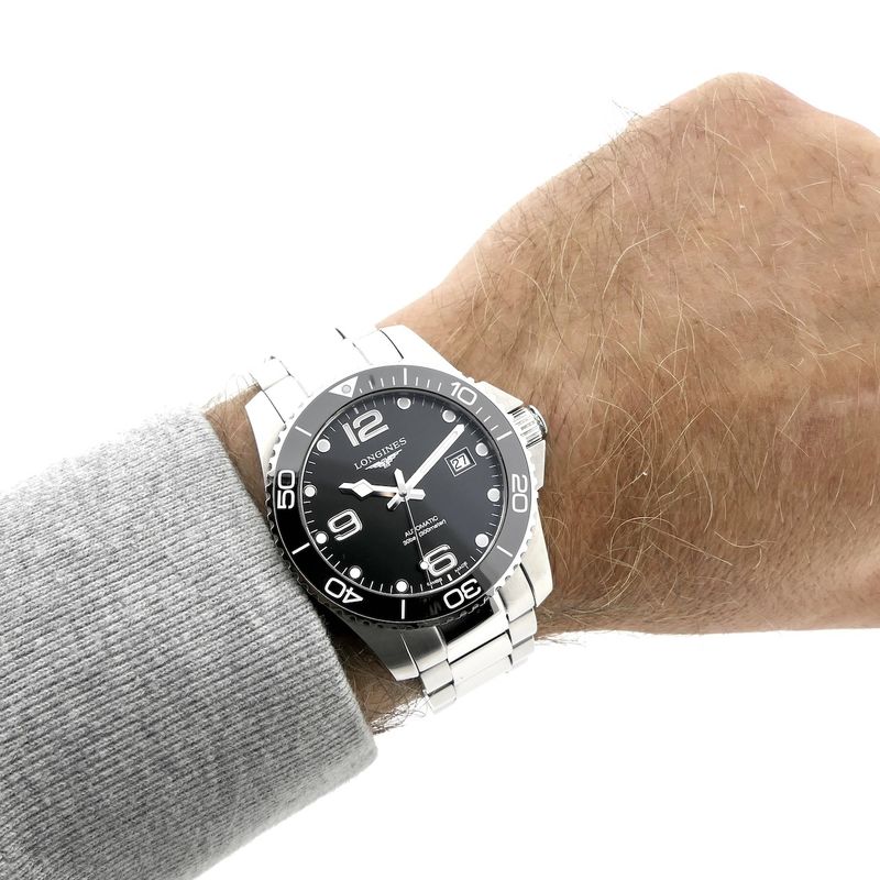 Image 12 of Longines Hydro Conquest L3.781.4; Automatic men's watch