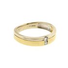 Image 5 of Two-tone gold ring with 0.06 ct. diamond | Jeunesse