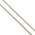 Image 4 of Gold gourmet link chain | 48 cm