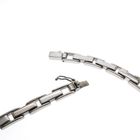 Image 3 of 18K white gold women's necklace with 1.04 ct. diamonds and pearl | 41 cm