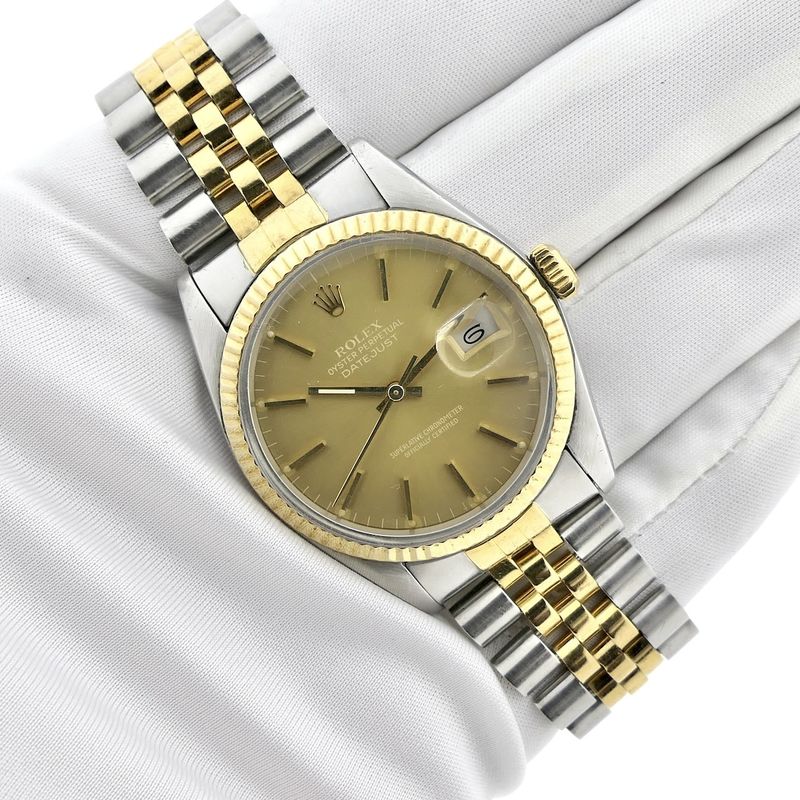 Image 13 of Rolex Datejust 36mm 'Ghost Dial' 16013; Vintage automatic watch