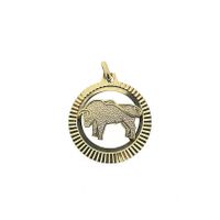 8 carat zodiac sign pendant; Taurus