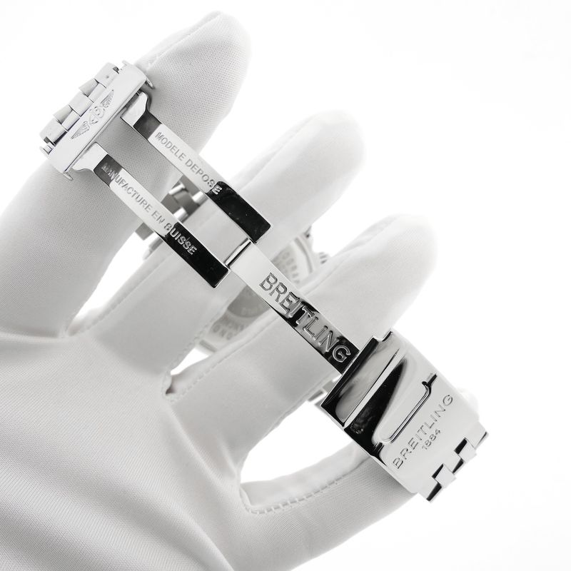 Image 18 of Breitling Chronomat Evolution 'White' A13356; Chronograph men's watch