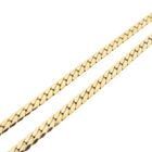 Image 6 of Gold flat gourmet link chain