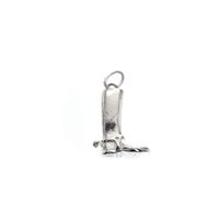 Silver charm; Cowboy boot