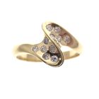 Image 2 of 18K Gold ring with diamonds | 0.30 ct.