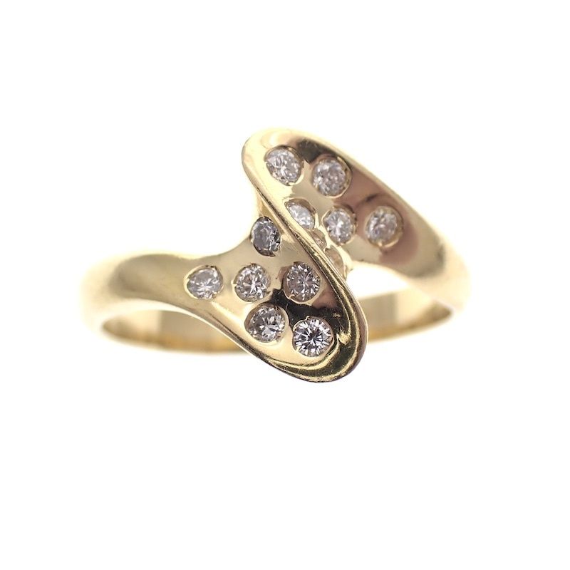 Image 2 of 18K Gold ring with diamonds | 0.30 ct.