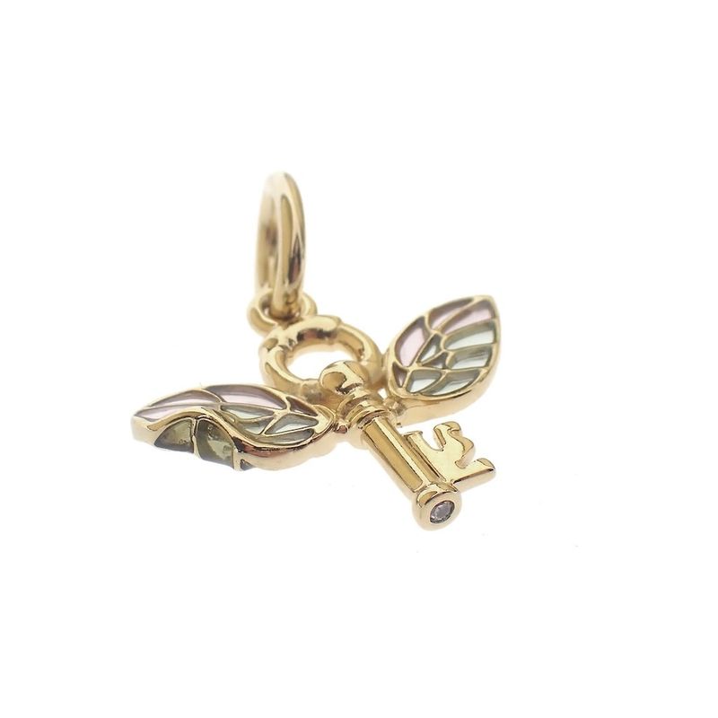 Image 3 of Pandora x Harry Potter charm pendant; Gold Plated; Winged Key