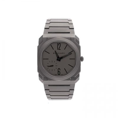 Afbeelding 1 van Bvlgari Octo Finissimo 40mm 102713; (Ultra Plat) Automatisch Heren Horloge